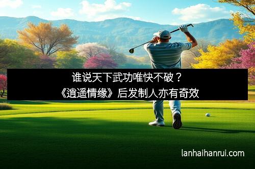谁说天下武功唯快不破？《逍遥情缘》后发制人亦有奇效